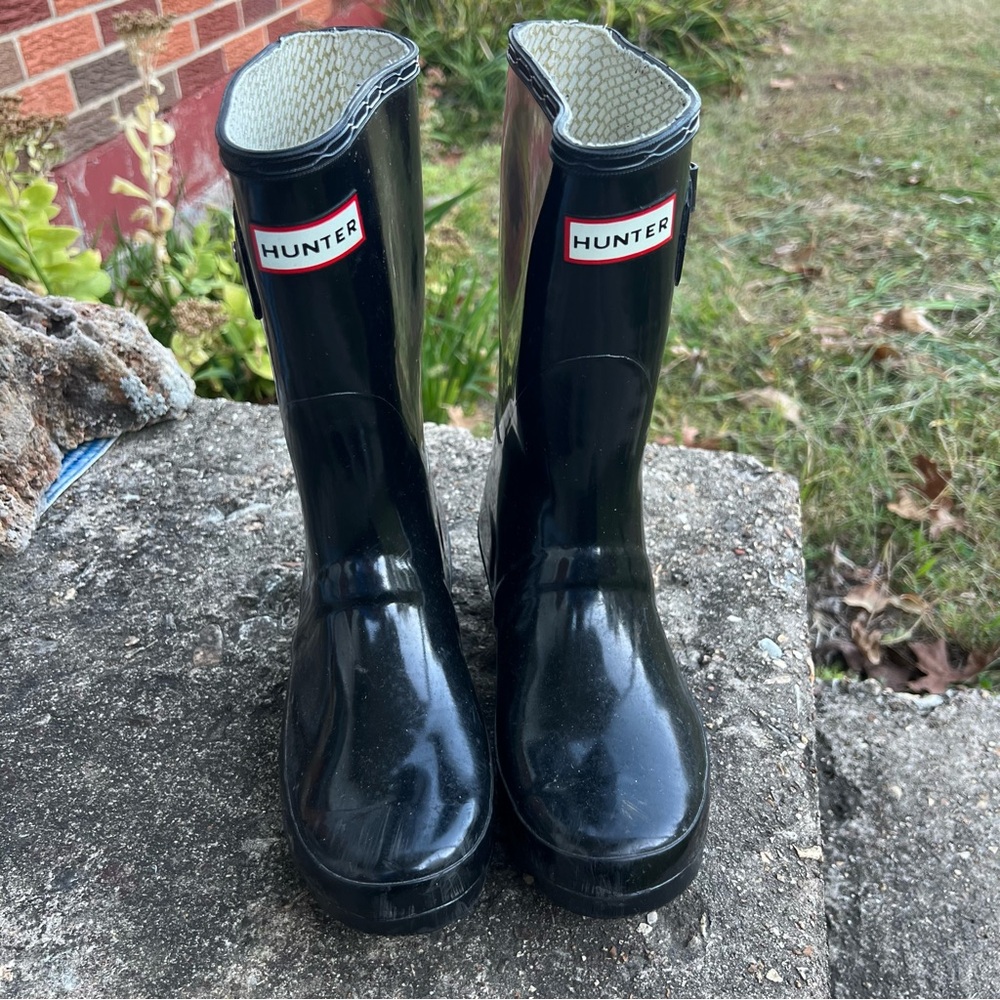 Hunter Original Short Gloss Boots
